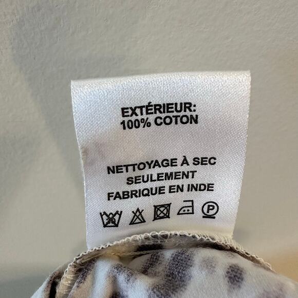 Sea New York Calla Belted Tunic Dress Mini Cheetah Leopard Long Sleeve Brown 4 - Picture 6 of 12